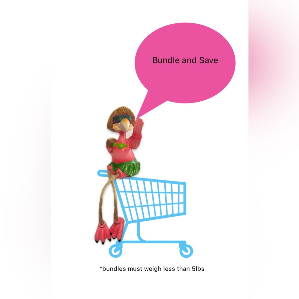 Bundle and Save - You can ship up to 5 pounds for the same price as one item.